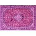 thumbnail image 1 of Ahgly Company Indoor Rectangle Medallion Pink Traditional Area Rugs, 2' x 5', 1 of 4