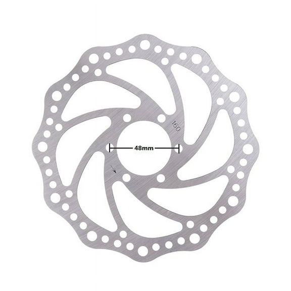 160mm brake disc rotary with flange diagonal hole 48mm brake disc Bicycle parts