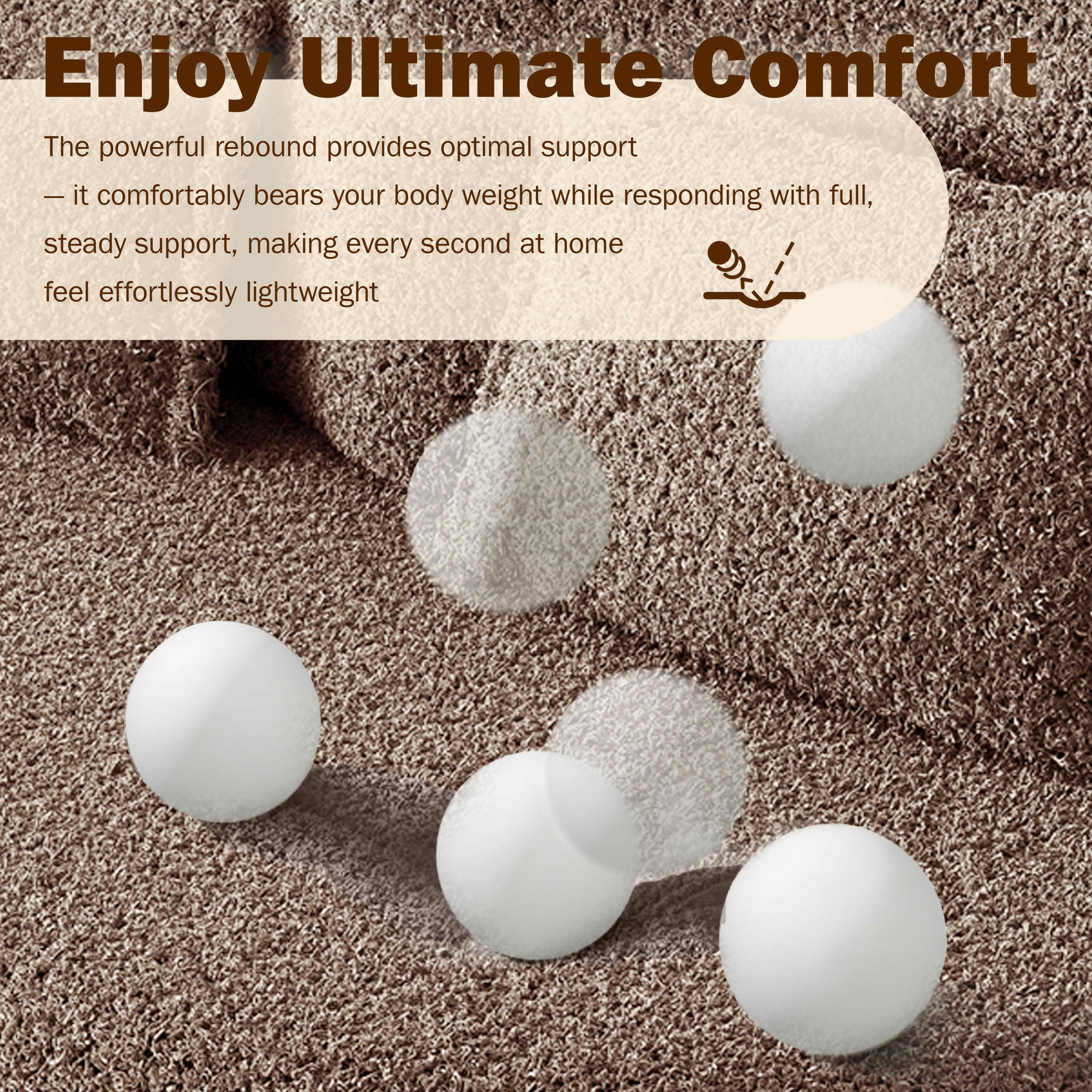 MAYEERTY Twin Corduroy Foldable Foam Floor Sofa Bed, Zero Assembly Vacuum Compressed Sleeper with 2 Pillows