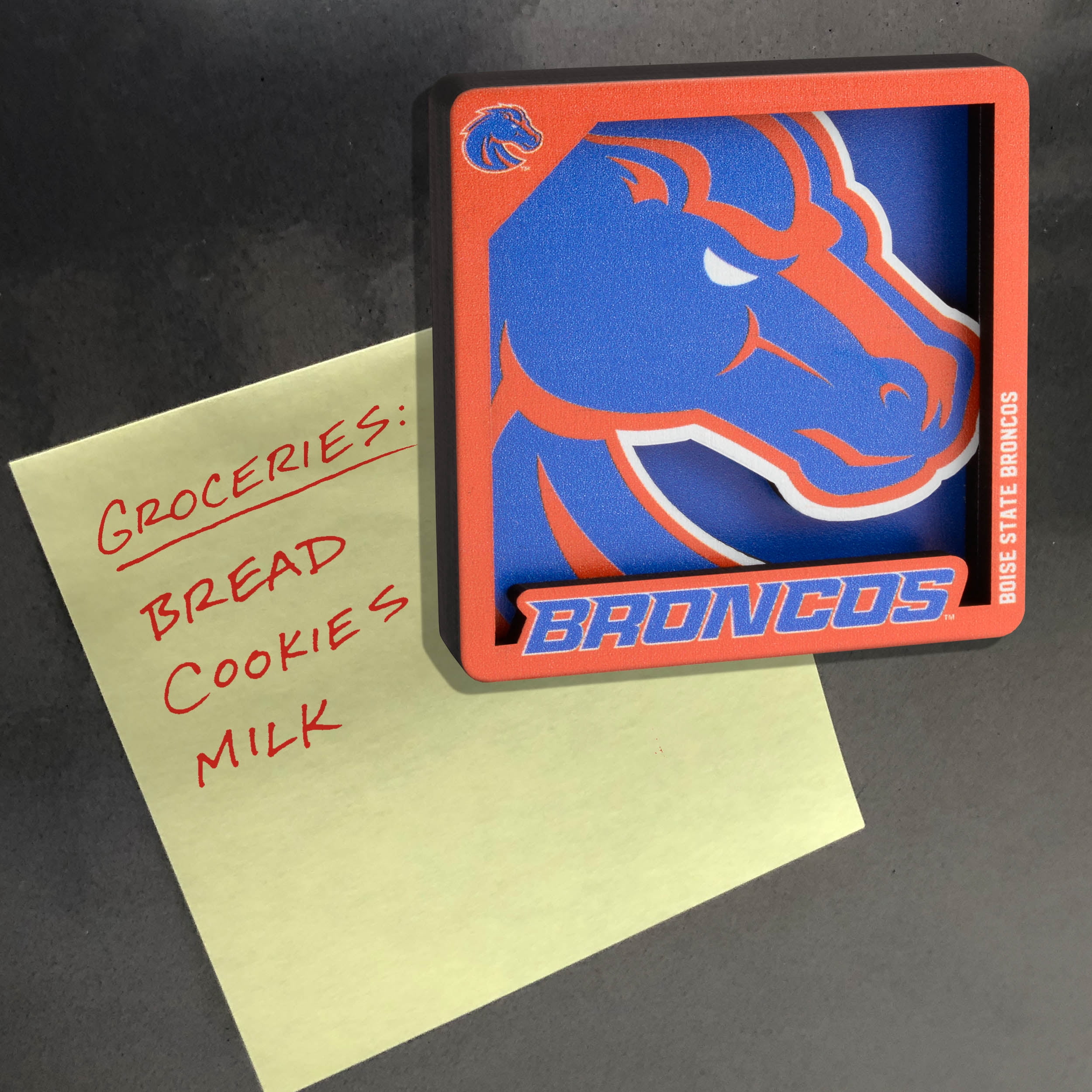 YouTheFan NCAA Boise State Broncos 3D Logo Series Magnet