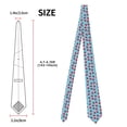 thumbnail image 3 of Gaeub Strawberries Men's Classic Woven Jacquard Necktie Perfect for Weddings & Parties, 3 of 7