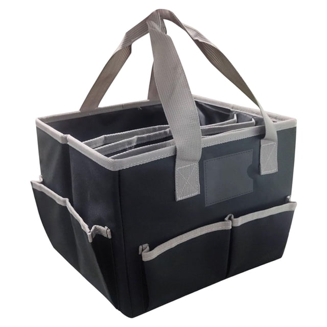 Bolsa de almacenamiento Compartimiento de bolsa de almacenamiento Bolsa de tela Oxford para la organización de maestros Fanmusic Bolsa de almacenamiento