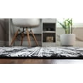 thumbnail image 5 of Rugs.com Oregon Collection Rug – 9' x 12' Black And White Low-Pile Rug Perfect For Living Rooms, Large Dining Rooms, Open Floorplans, 5 of 9
