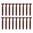 thumbnail image 7 of Sylvtty 18/36/50Pcs Vinyl Shutter Fasteners Shutter Spikes UV Resistant Simple Installation Universal Window Shutter Screws Window Panel Pins, 7 of 7