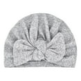 thumbnail image 1 of WEIYLL Hats For Baby Newborn Colorful Bowknot Elastics Turban Knit Infant Care Ruffles Kids Baby Visors, 1 of 4
