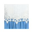 thumbnail image 6 of Girls Dress Long Sleeve White Lace Blue A-line School Uniform 6 Years, 6 of 7