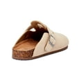Time and Tru Women's Buckled Microfiber Clogs