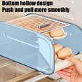 thumbnail image 4 of Weloille Egg Storage Container, BPA Free Plastic Refrigerator Egg Holder, Stackable Shockproof 24 Grid Egg Tray, 1 Piece for Kitchen Countertop Refrigerator Food Fresh Keeping Organization, 4 of 6