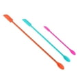 thumbnail image 4 of Makeup Mini Spatulas Cosmetics Spoon Multifunctional Reusable Lotion Stirrer Little Make up Spatulas Set for Lip Color Narrow Bottle Ketchup 3pcs Colorful, 4 of 8
