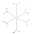 thumbnail image 6 of Sheet Fastener Kit with 6 Way Cross Sheet Clips and Non Slip Clip Adjustable Elastic Bed Sheet Holder Straps Fitted Sheet Suspenders Grippers for Round and Square Mattresses, 6 of 6