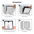 thumbnail image 5 of Giantex True HEPA Air Purifier Replacement Filters, Air Cleaner Purifier Replacement, 5 of 5