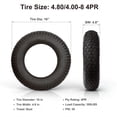 thumbnail image 3 of Hi-Run Stud 4.80/4.00-8 4PR Wheelbarrow Tire, 3 of 6