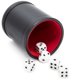thumbnail image 1 of Copa de dados de franela de trompeta de cuero PU con 5 dados Bar Party Universal Entertainment Game Dice Cup suministros Accesorios Hugtrwg  Para estrenar, 1 of 6