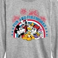 thumbnail image 3 of Disney - Fun And Fireworks - Toddler & Youth Long Sleeve Graphic T-Shirt, 3 of 5
