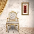 thumbnail image 3 of Grey, Jace 9x18 Gold Ornate Wood Framed with Double Matting Museum Art Print Titled - Typography RWB, 3 of 4