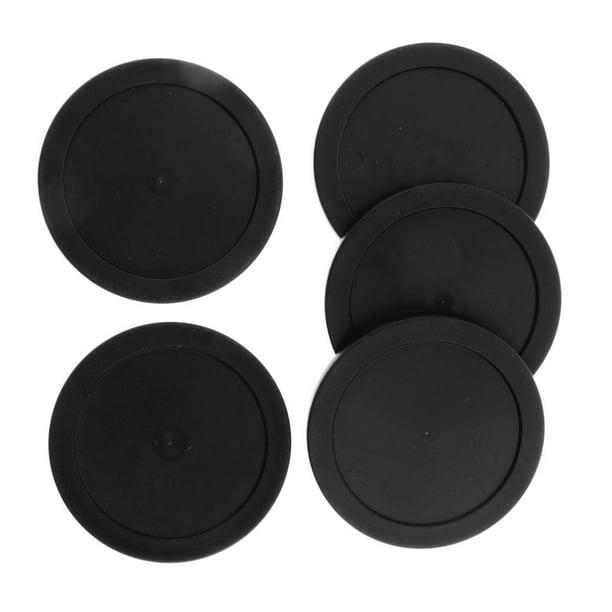 Discos de repuesto para Hockey de aire Zulema Reemplazos de Air Hockey Pucks 62 mm negro