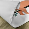 thumbnail image 5 of Ambesonne Animal Place Mats Set of 4, Shy Happy Cartoon Sloth, Standard Size, Multicolor, 5 of 6