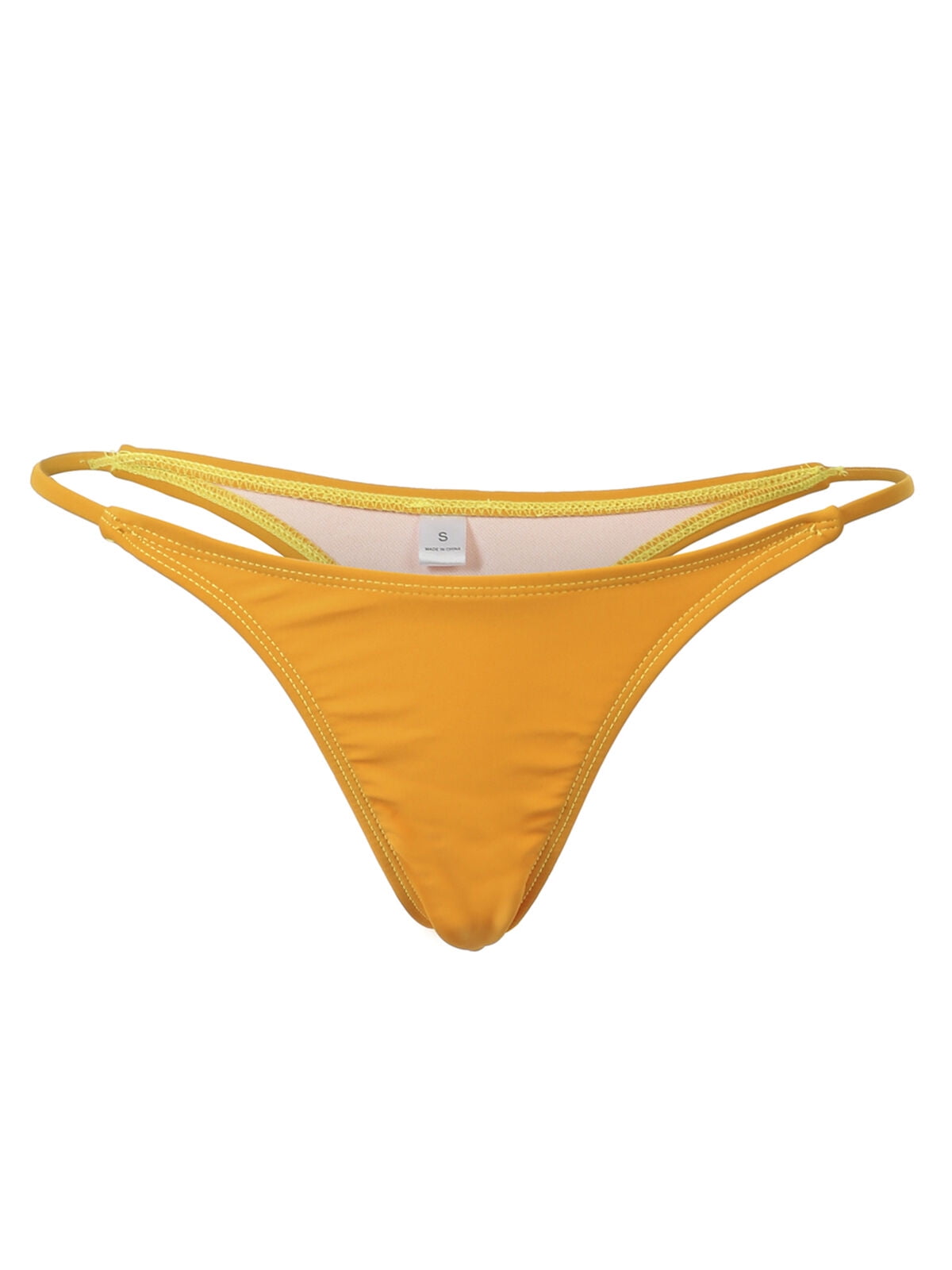 Women Ladies Bikini G-String Brazilian Thongs Swimwear Swimsuit Bottom ...