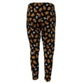 thumbnail image 3 of Oh What Fun Christmas Holiday Leggings - Gingerbread Men Black - Large, 3 of 4