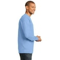 thumbnail image 3 of Port & Company Tall Long Sleeve Essential Tee-2XLT (Light Blue), 3 of 6