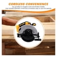 thumbnail image 4 of 7 Inch Brushless Electric Circular Saw Cordless Board Cutting Machine Woodworking Power Tools, 4 of 6