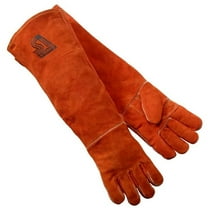 Steiner STI-21923 23 in. Shoulder Split Cowhide, Foam Lined, Burnt Orange