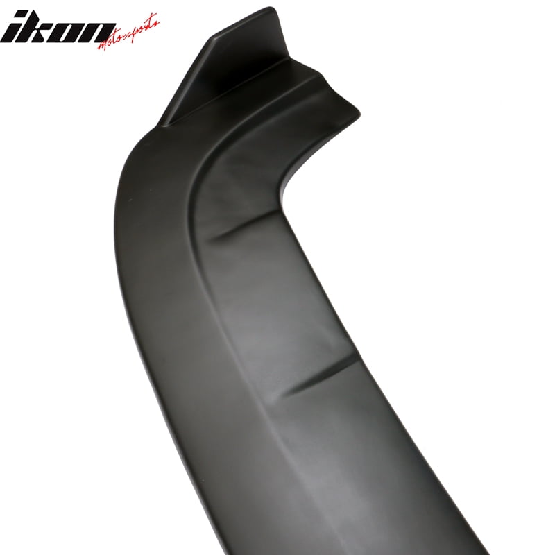 Front Bumper Lip Fits 2015-2019 Dodge Challenger SXT Matte Black PP Front Lip Splitters Chin Spoiler Polypropylene by IKON MOTORSPORTS 2016 2017 2018