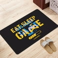 thumbnail image 3 of XMXY Area Rugs Doormat Outdoor Entrance, Yellow Game Slogan Patterns Facecloth Non-slip Floor Mat Rug for Living Room Kitchen Sink Area Indoor,36"x24", 3 of 9