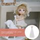 thumbnail image 2 of 5pcs Fashion Doll Wigs Beautiful Straight Hair Wigs Doll Hair Wigs Crafts DIY Doll Wigs Crafts, 2 of 3