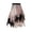 Pink, variant on zaveiop Tulle Skirts for Women, Puffy Skirt Asymmetrical Midi Length Ruffled Tutu Layered Mesh Fairy Skirt (Purple, One Size)