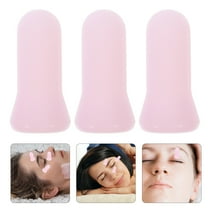 MUSEYA Facial Tools Silicone Cups Pink For Moisture Absorption 12Pcs
