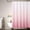 Pink, variant on Ombre Shower Curtain for Bathroom,Modern Ombre Texture Fabric Waterproof Shower Curtain,72 x 72 Inches,Pink