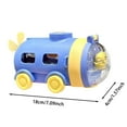 thumbnail image 2 of Huanglei Bus Shaped Portable Water Cup With Shoulder Strap Cute Bus Shaped Water Bottle Detachable Cup With Straw 360 ° Leak Proof And Drop Proof Water Bottle, 2 of 8