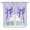 Purple, variant on Purple Bow Kitchen Window Curtains, Swag Curtains Valance for Bedroom Living Room Bathroom, Cute Bowknot Simple Pure Color Rod Pocket Window Treatment Curtain Block Drapes 2 Panels 28"x36"