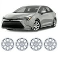 thumbnail image 4 of 16" Set of 4 Hubcaps Wheel Rims Cover Fit 2009-2025 Toyota Corolla/2023-2025 Toyota Corolla Hybrid/2009-2014 Toyota Matrix Compatible with Steel Wheels Snap on Installation(16-inch,Lacquer), 4 of 8