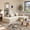 Beige, variant on Meeyar 91" Boneless Modular Sectional Sofa with L Shaped Chaise, Cloud Couch for Living Room, Carbon Black