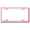 Pink, variant on Honda Odyssey Stainless Steel Wide Body License Plate Frame (Chrome)