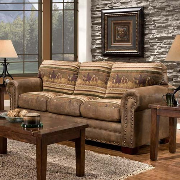 American Furniture Classics Wild Horses - Sofa - Walmart.com - Walmart.com