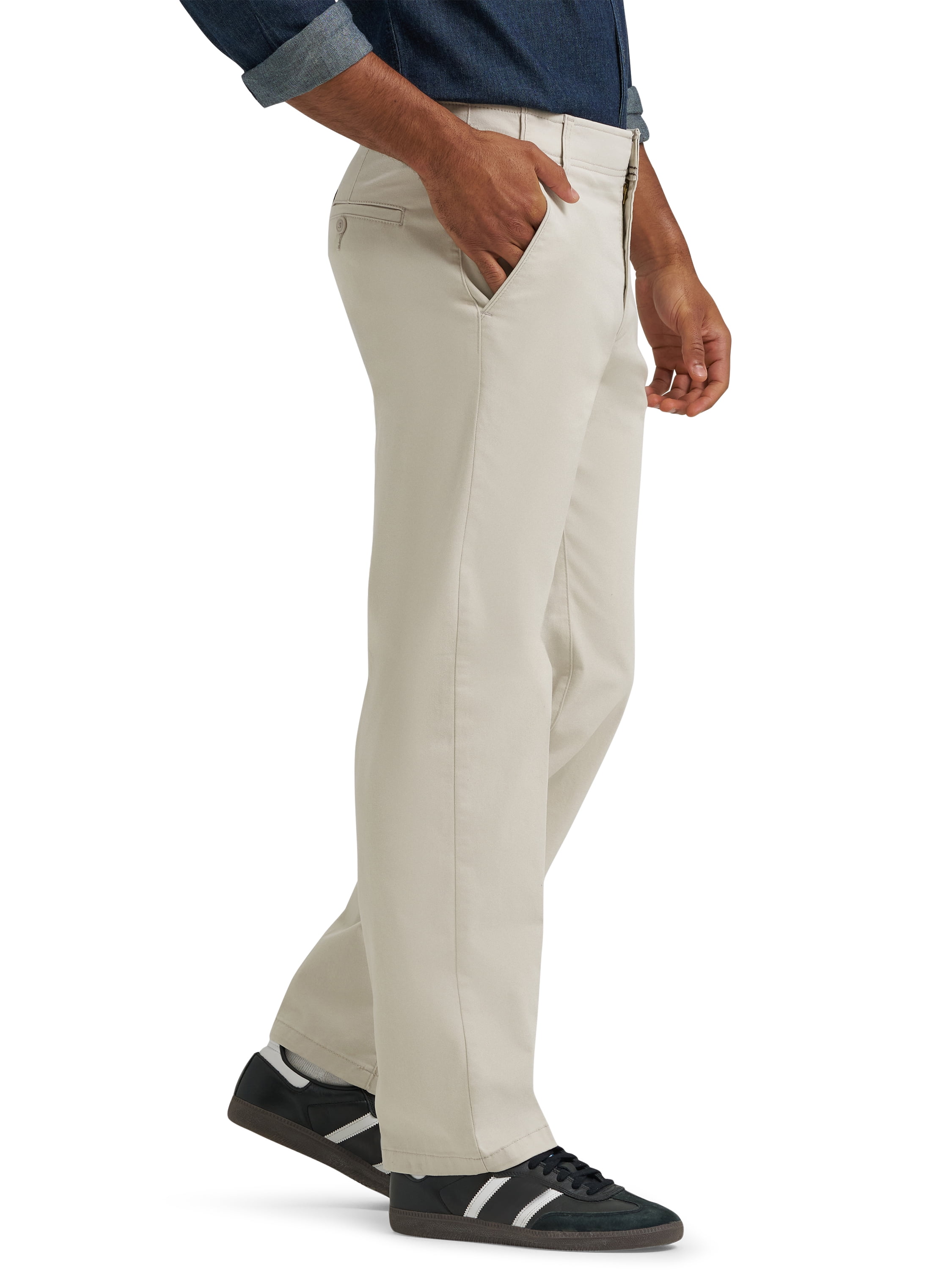 Lee Men’s Extreme Comfort Flat Front Pant