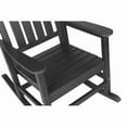 thumbnail image 4 of All Weather Rocking Chair Set with Side Table, 3-Piece Rocking Chair Set with Wood-Texture , Grey(includes 2 Rocking Chairs and 1 Table), 4 of 9