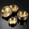 thumbnail image 7 of 304 Stainless Steel Korean Bibimbap Bowl Metal Rice Cereal Bowl Nesting Serving Bowl for Soup Rice Ice Cream Snacks Cereal, 7 of 7