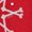 RED, variant on The Nightmare Before Christmas - Zero Snowflakes - Men's Long Sleeve Graphic T-Shirt