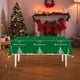 thumbnail image 1 of xihome Mantel de plstico desechable e impermeable con diseño de rbol de Navidad, extragrande (108 x 180 cm), ideal para fiestas, catering y eventos tipo buf., 1 of 6