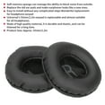 thumbnail image 3 of FYZ‑200 55mm Round Earpads Ear Cushion Replacement with L R Sign for Headphone Headset, 3 of 8