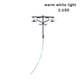 thumbnail image 3 of Bearachild Luces de diseño de modelo, lámparas de jardín al aire libre de cabezas, escala, Mini poste de luz en miniatura, patios, mesa, tren, Artesanía Negro (1:150) (Cálido) Bearachild HA066860-16, 3 of 6