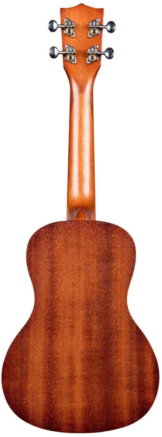 Kala KA-15 Concert Ukulele Bundle Included Gig Bag, Tuner, Strap and String, Natural Mahogany