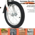 thumbnail image 6 of Ambifirner 18” City Bike with Training Wheels Steel Frame Adjustable V-Brake​​, 6 of 10