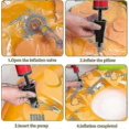 thumbnail image 5 of Anneau de Natation Gonflable Ananas avec Dossier en PVC, Grande Bouée_Perfect Gift, 5 of 5