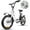 White, variant on YYG Electric Bike for Adults,750W Motor 26MPH Electric Cargo Bike 32 Miles Long Range Ebike for Adult 48V 10Ah Battery Electric Bicycle 20" Fat Tire 5 Speed Modes E-Bike