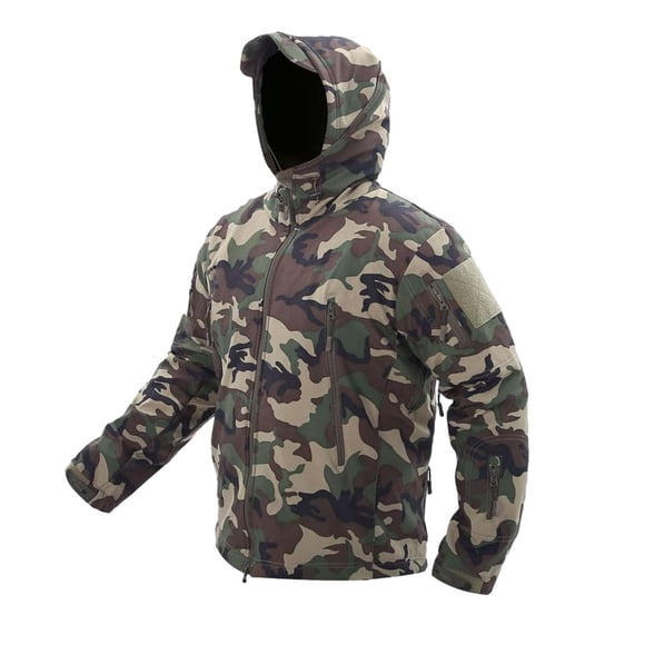Xingzhi Military Tactical Jacket For Men Designed For Durability And Style Stylish And Warm Hooded Jacket Camouflage 4XL